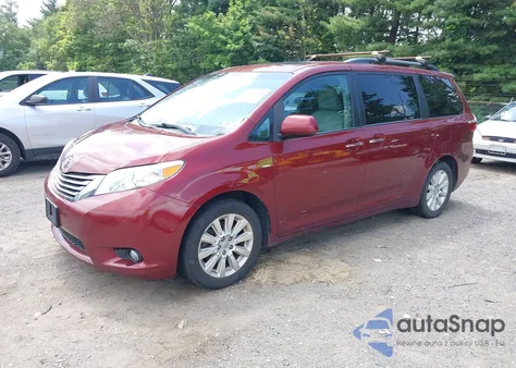 2016 Toyota Sienna Xle Premium 7 Passenger из США, поврежденный, VIN 5TDDK3DC9GS132893